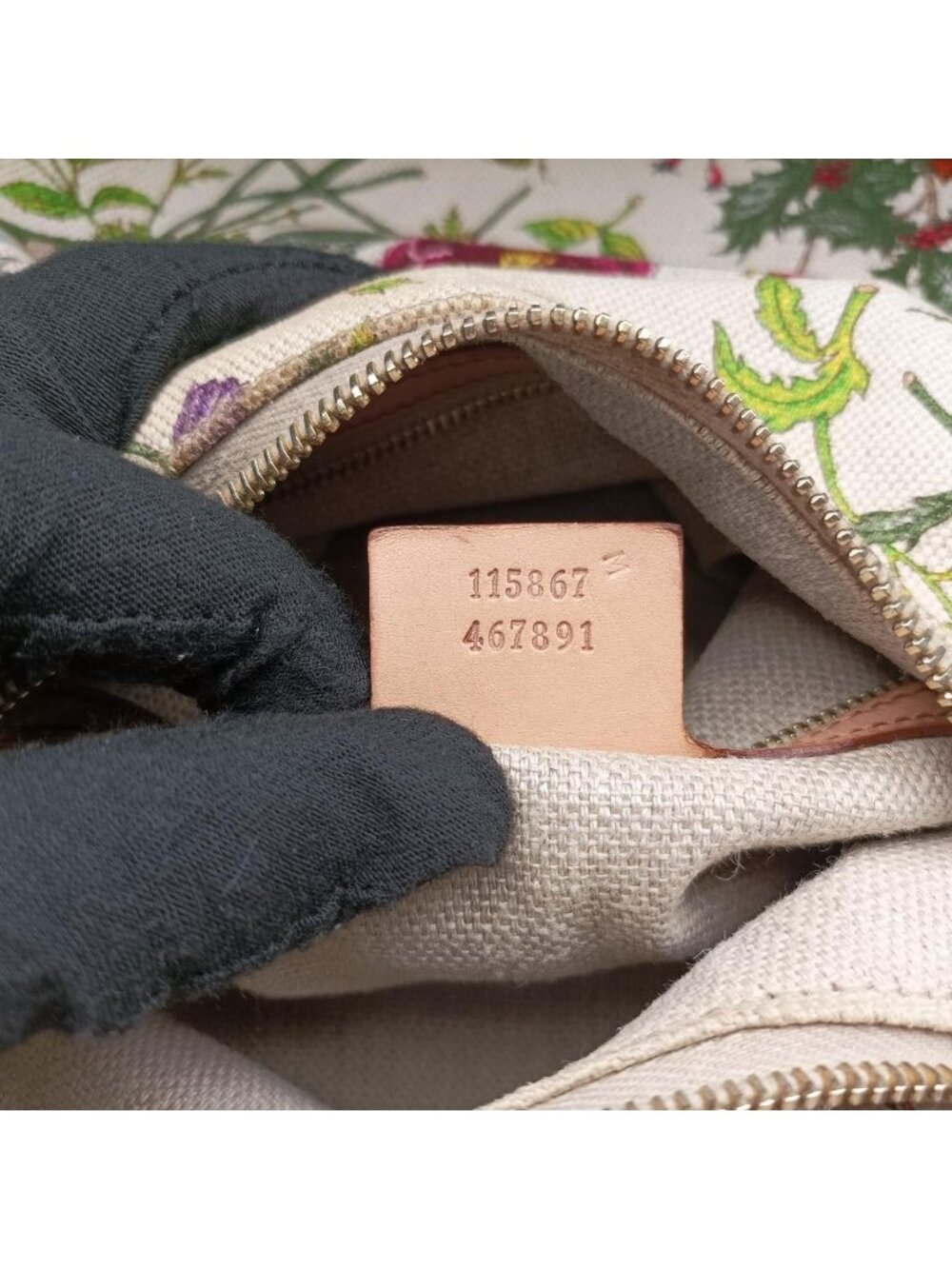 Gucci Horsebit White Multicolor Canvas Leather - Picture 11 of 16